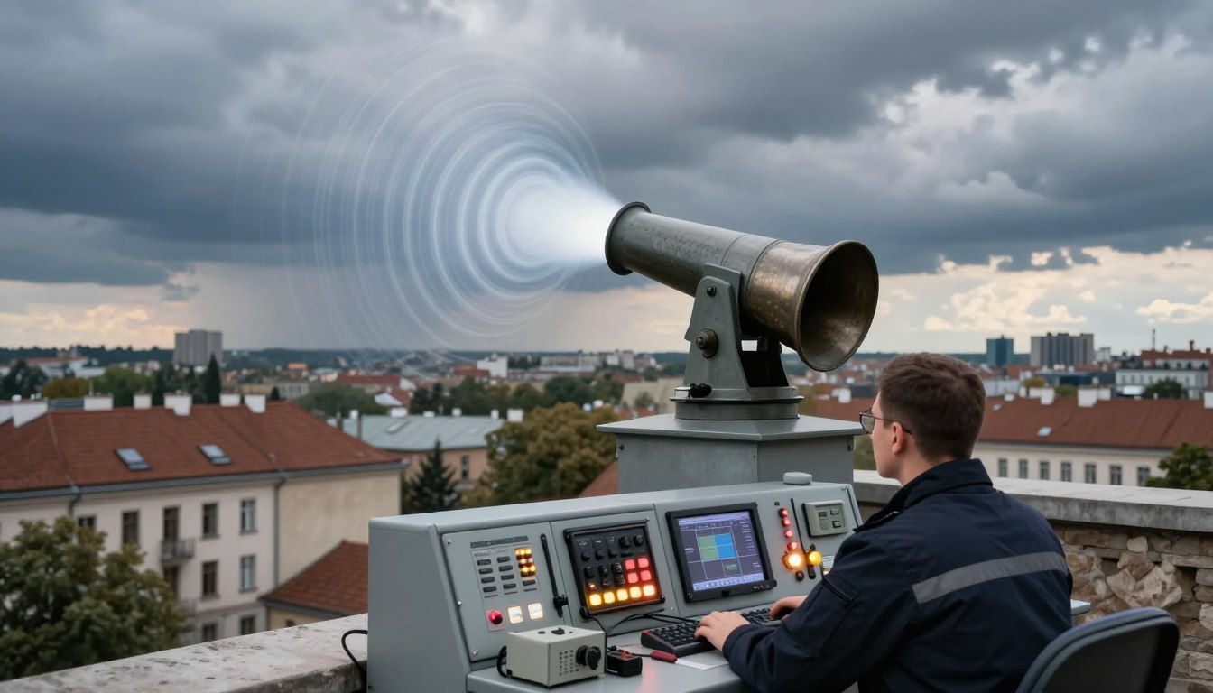 Alarm przeciwlotniczy w Polsce