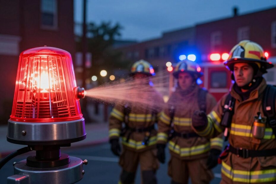 Alarmy straży pożarnej