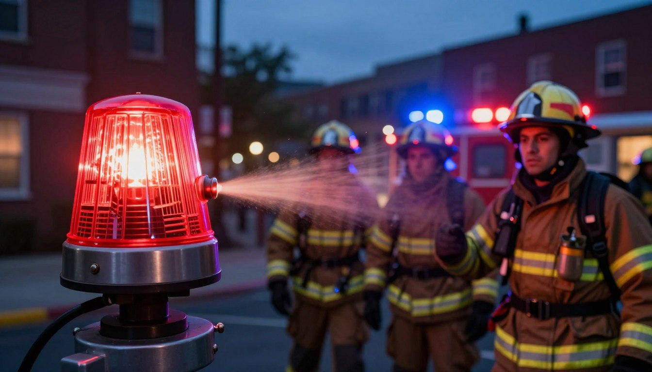 Alarmy straży pożarnej